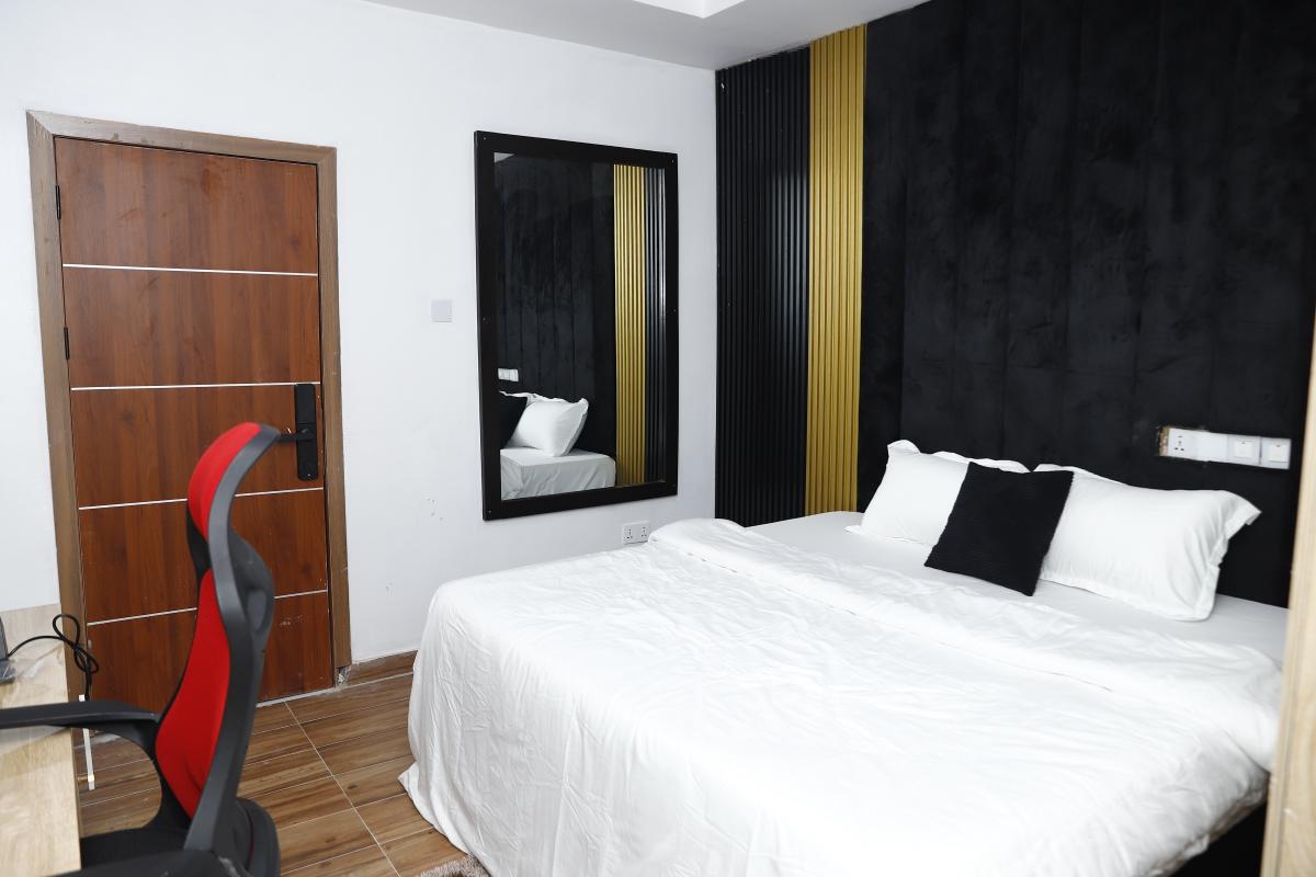Hotel Room Background Image
